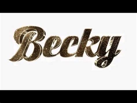 becky song lyrics|becky theme song.